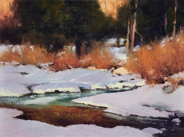 Winter Colors - Painting by Don Hamilton