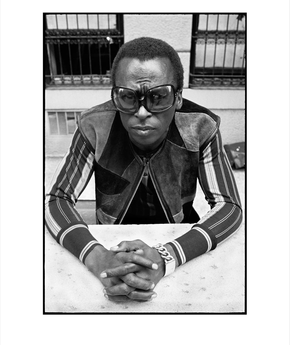 Miles Davis portrait by Don Hunstein