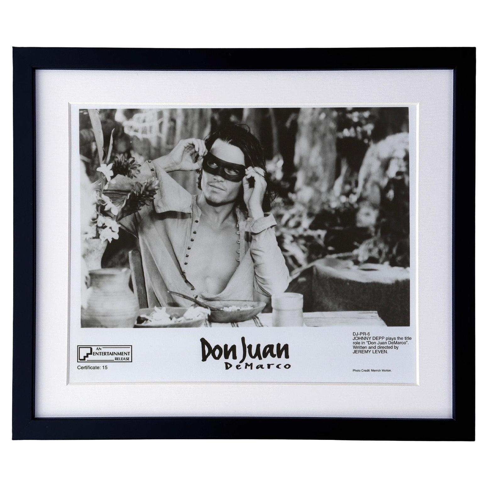Don Juan DeMarco 1994 Publicity Film Movie Press Still Framed