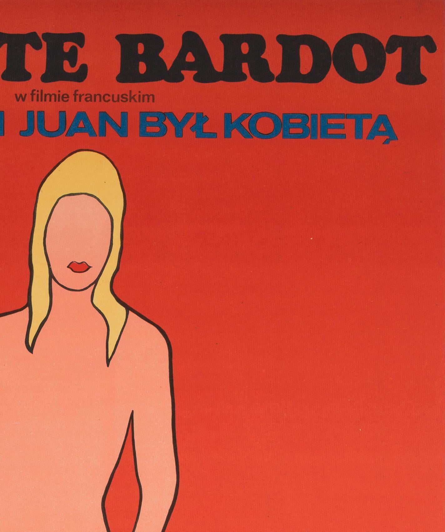 20th Century Don Juan 'ou Si Don Juan était une femme' 1975 Polish A1 Film Poster, Neugebauer
