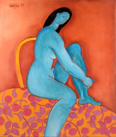 Portrait of a  Fauvist Nude Figurative