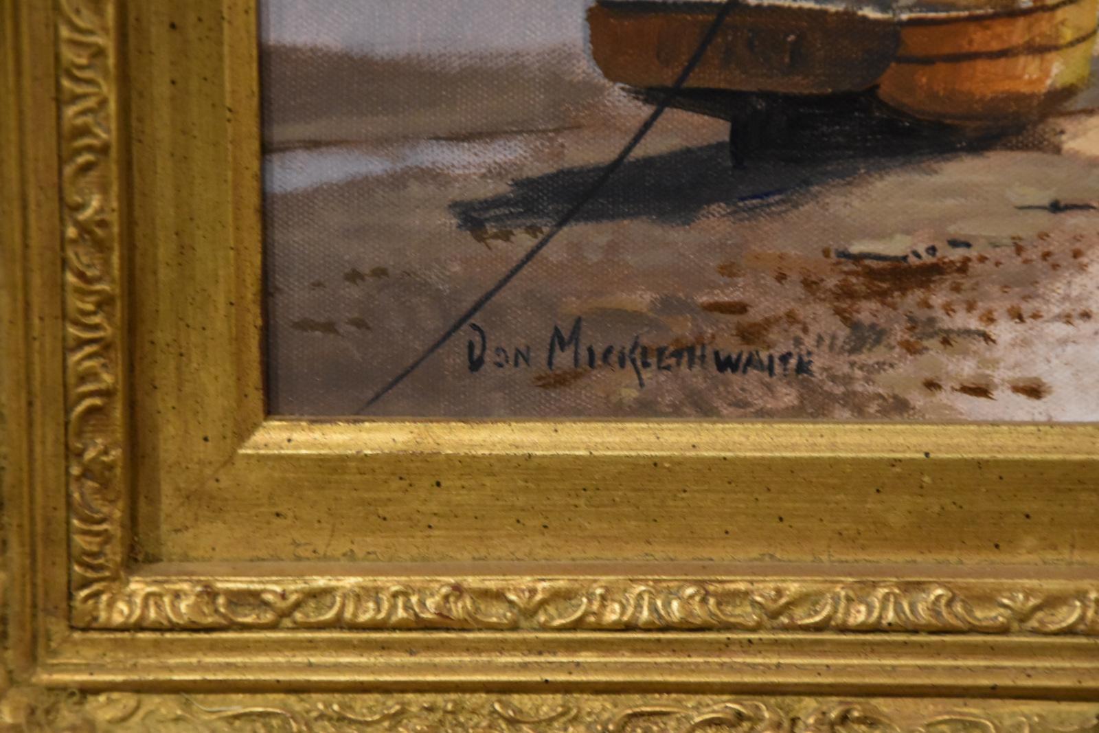 Pintura al óleo de Don Micklethwaite 