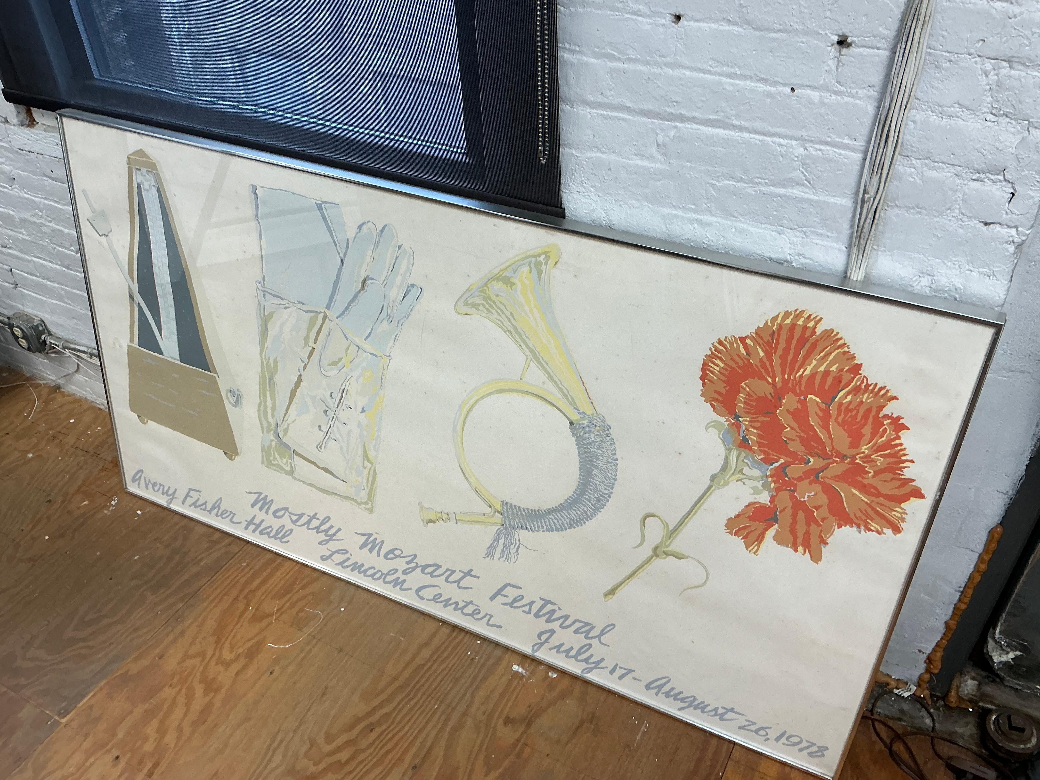 1978 'Mozart Predella' Serigraph Framed For Sale 1