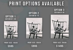 Barbara Eden with Gnomes Fine Art Print