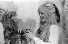 Brigitte Bardot Smiling with Camera on the Set of Viva Maria Fine Art Print