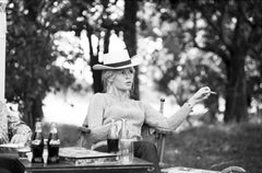 Brigitte Bardot Smoking Behind the Scenes of Viva Maria Fine Art Print