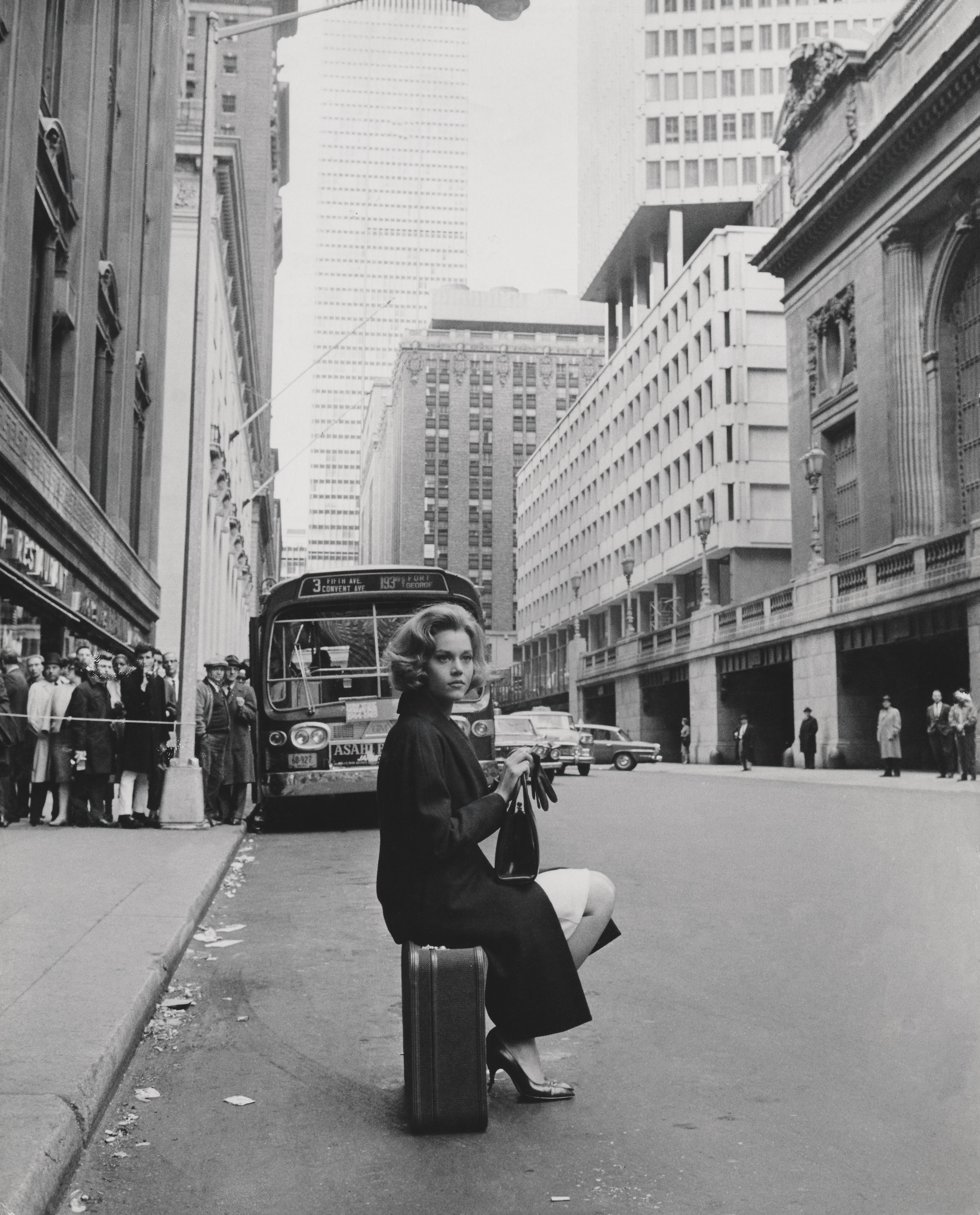 Don Ornitz Portrait Photograph - Jane Fonda in New York City Globe Photos Fine Art Print