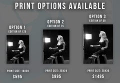 Julie Newmar on Set Fine Art Print