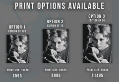 Kim Novak in Mirror Fine Art Print