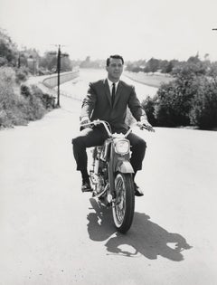 Rock Hudson en moto