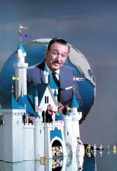 Vintage Walt Disney: Legendary Film Maker Fine Art Print