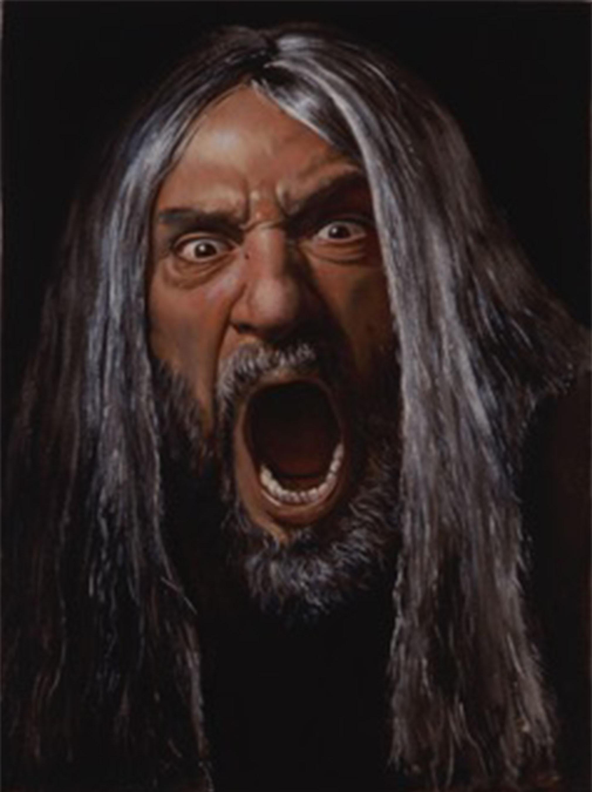 Don Perlis Figurative Painting - F. Murray Abraham as King Lear
