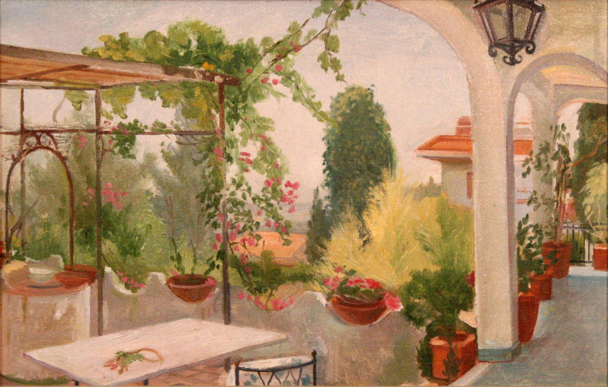 Don Perlis Interior Painting - Sicilian Villa
