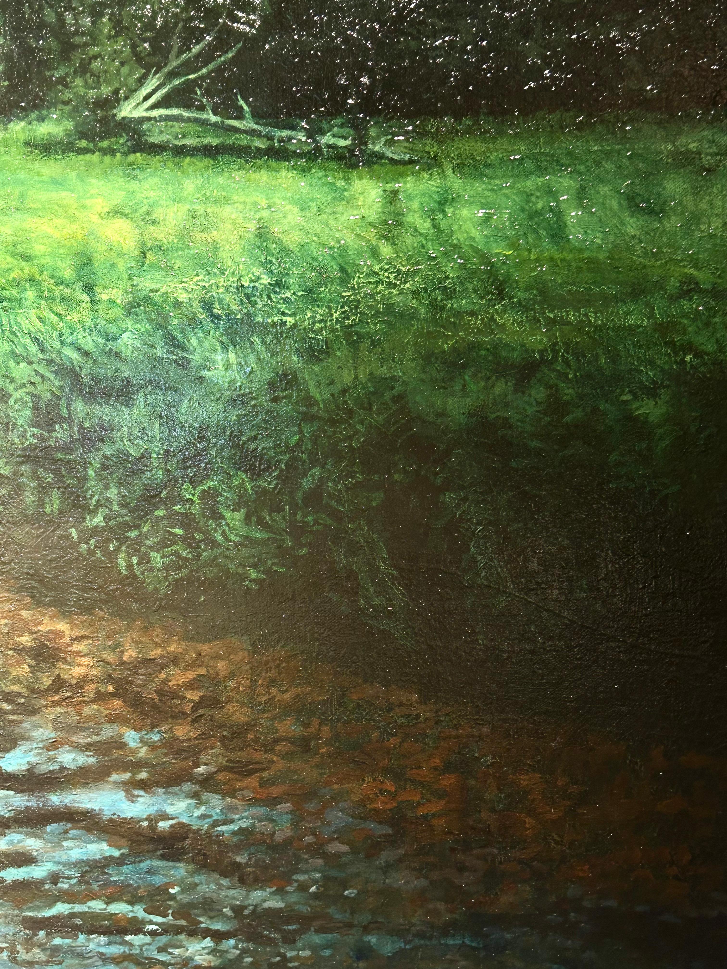 Cloud Peak Wilderness, olio originale, incorniciato - Painting Contemporaneo di Don Pollack