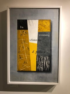 I''m Witnessing a Forest Fire-Oil Gemälde, Fictional Penguin Klassisches Buchcover