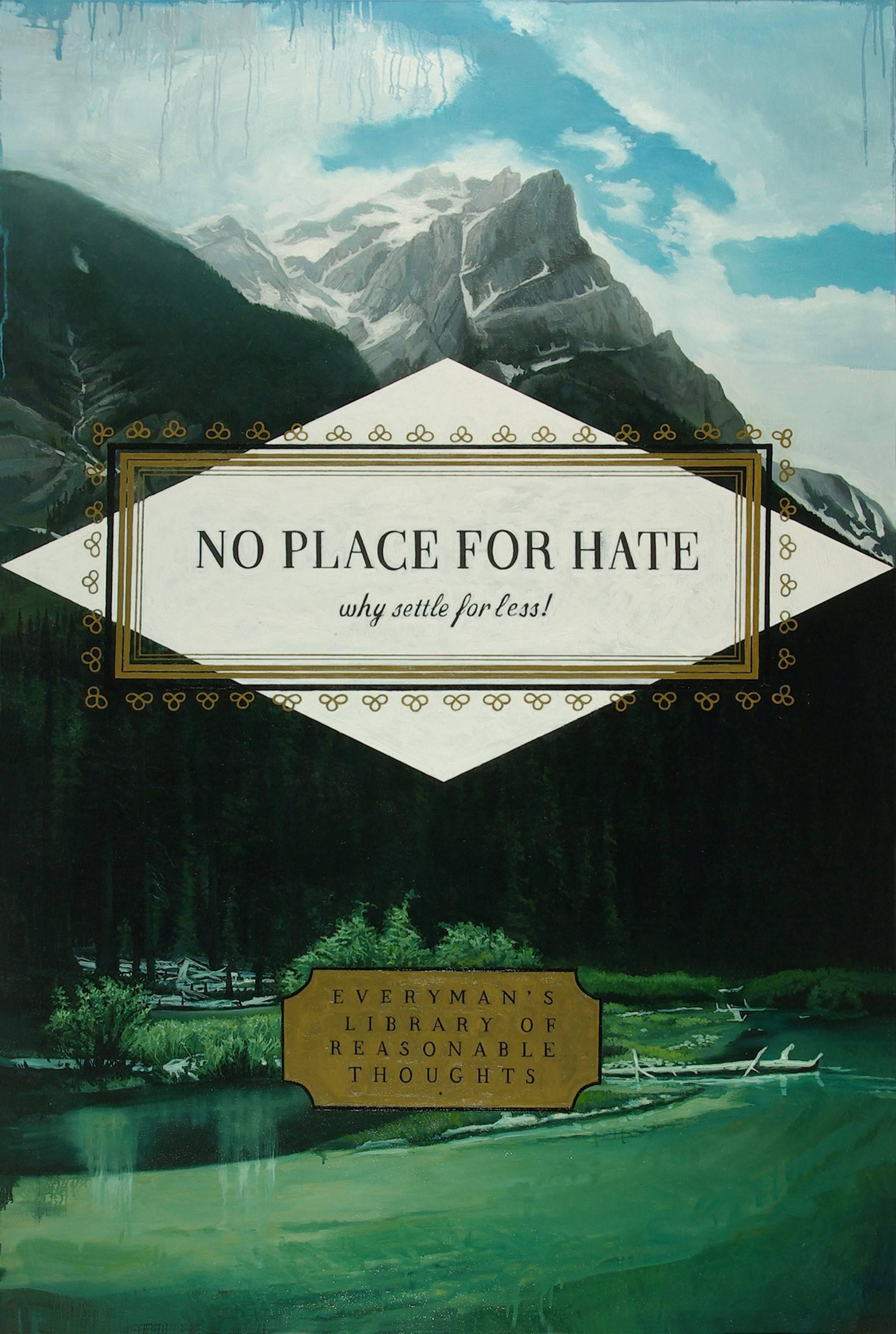 Don Pollack Figurative Painting - No Place For Hate