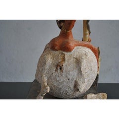 Don Quixote: 20th Century Enamelled Ceramic Sculpture