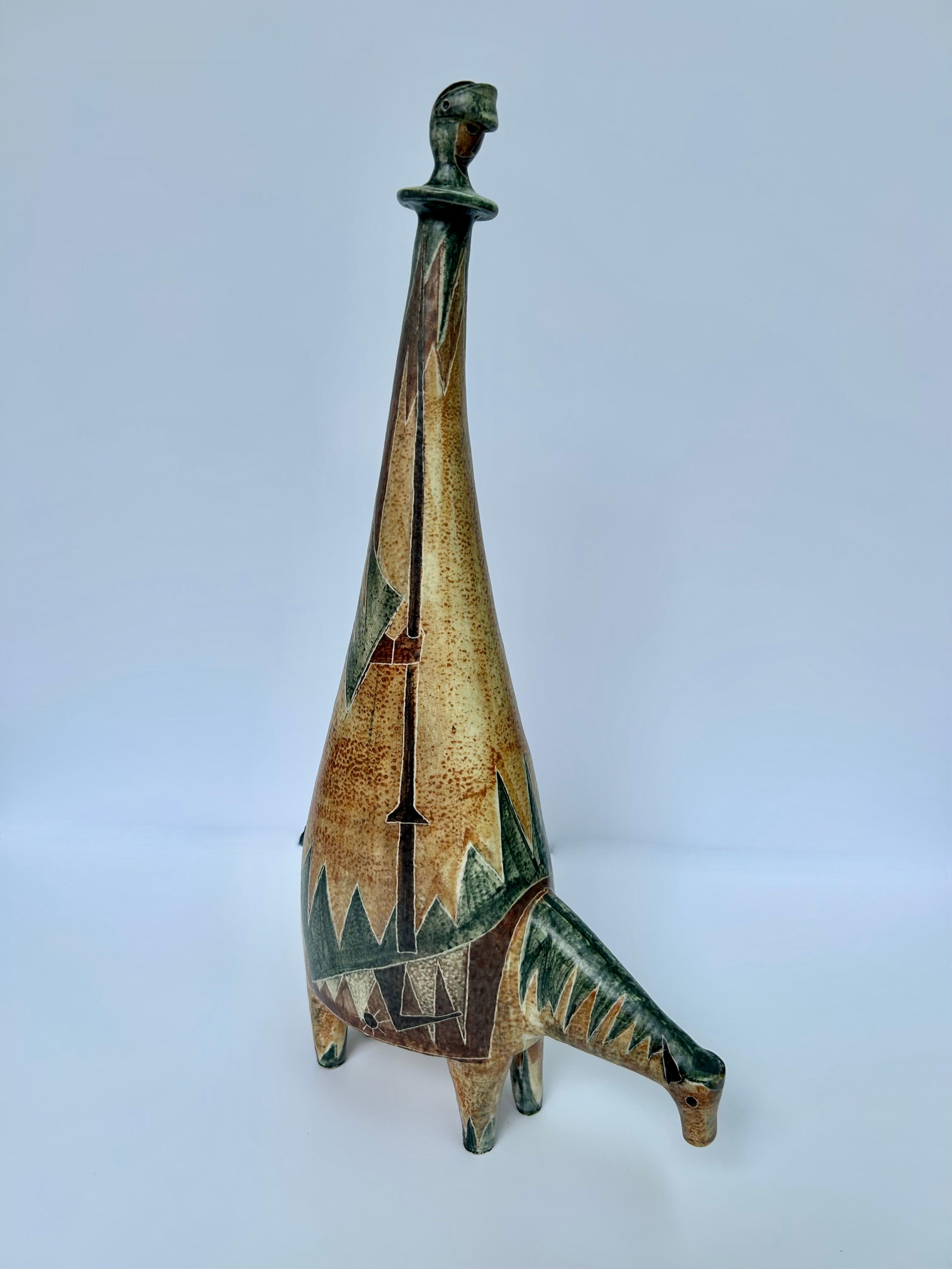 Mid-Century Modern Don Quixote, Brooklin Pottery Figure, Theo And Susan Harlander, 1960's