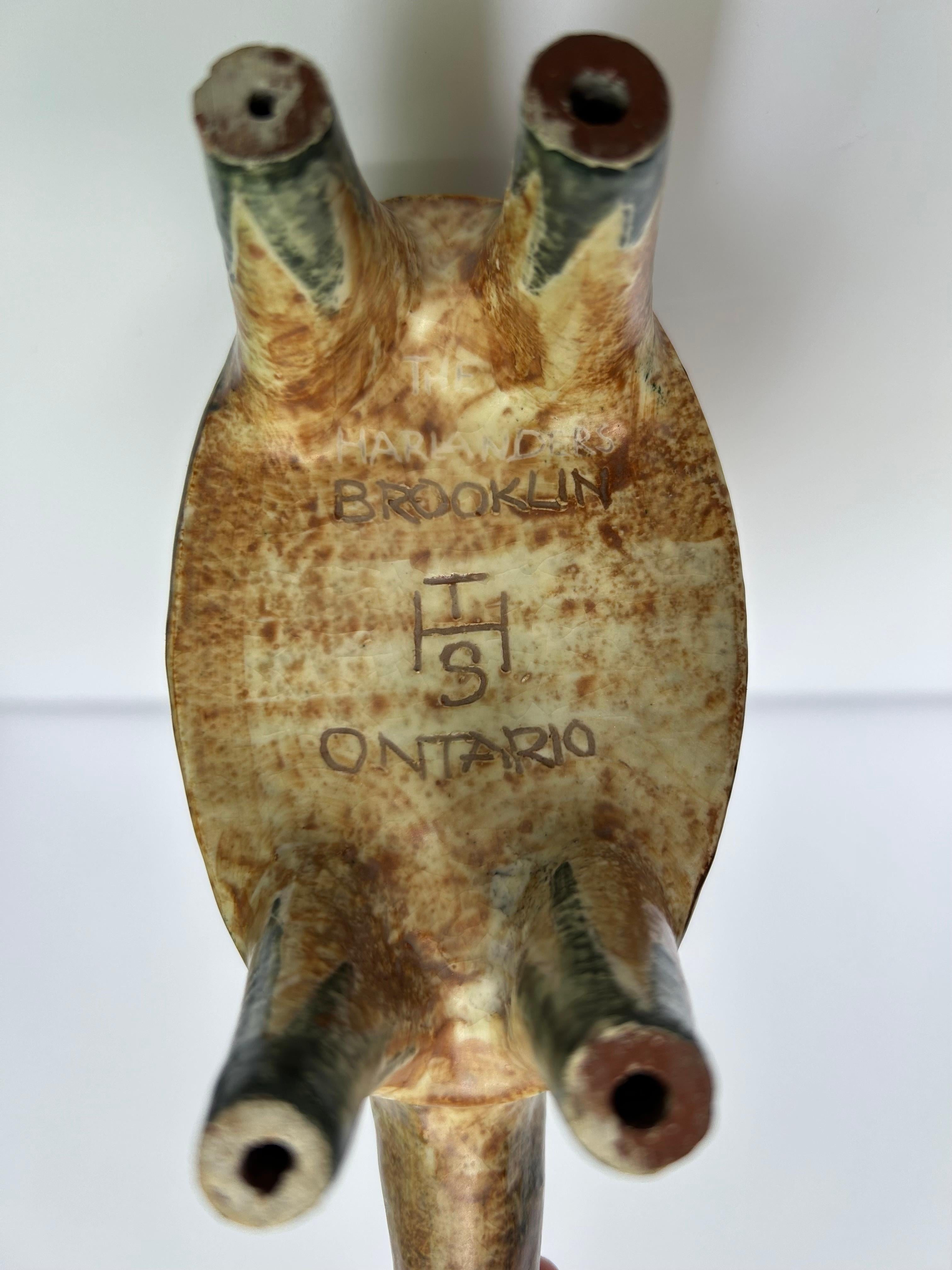Mid-20th Century Don Quixote, Brooklin Pottery Figure, Theo And Susan Harlander, 1960's