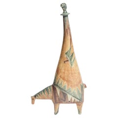 Don Quixote, Brooklin Pottery Figure, Theo And Susan Harlander, 1960's