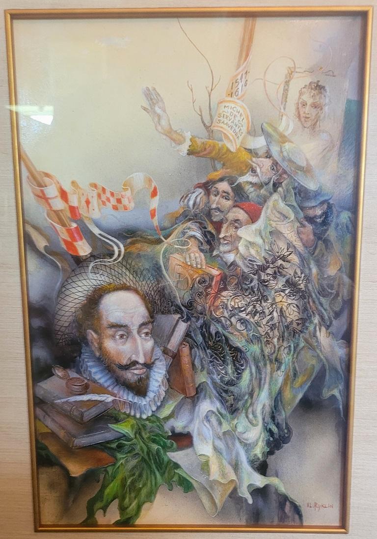 Paper Don Quixote by Vladimir Ryklin For Sale