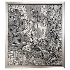 "Don Quixote": A Monumental 1/1 Museum-Scale Silk Tapestry