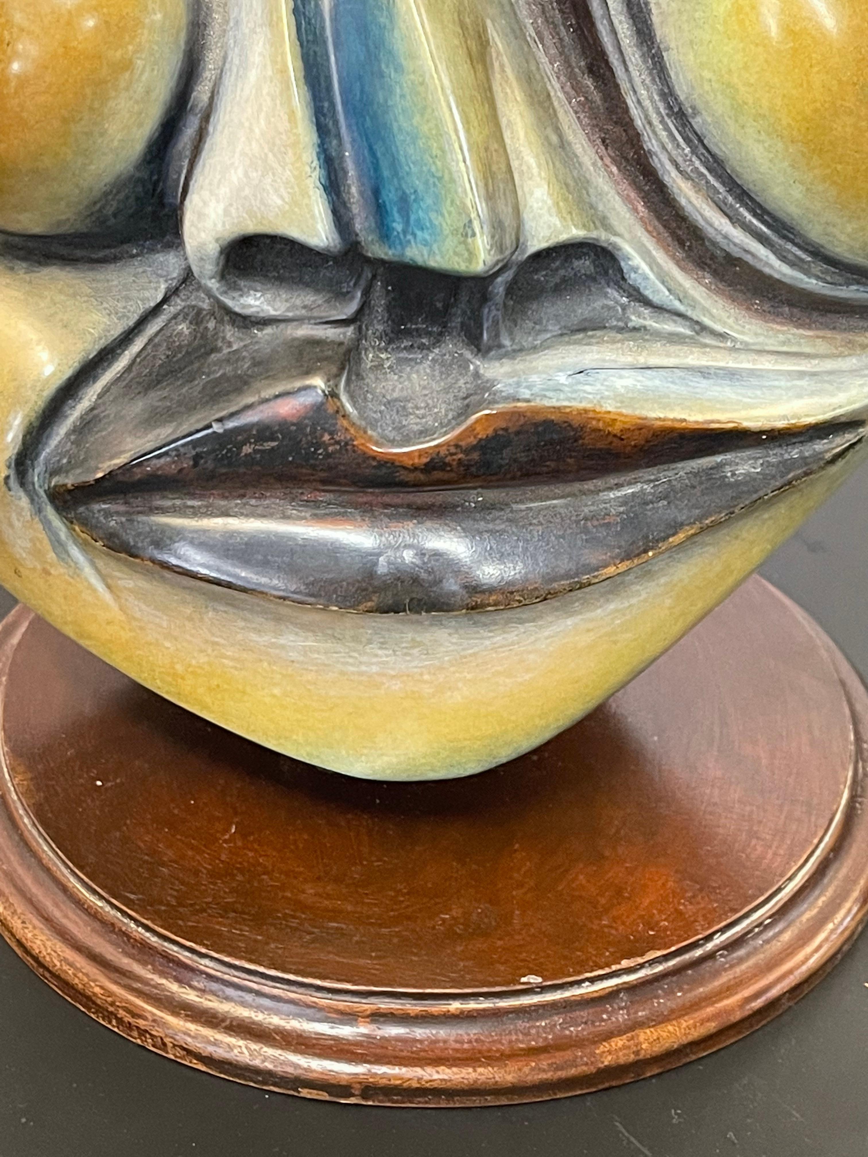 American Don Riggs 1994 Bronze Mask