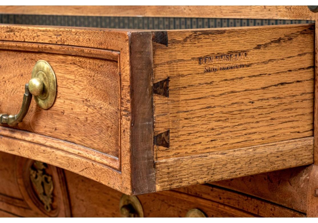 Brass Don Ruseau French Commode For Sale