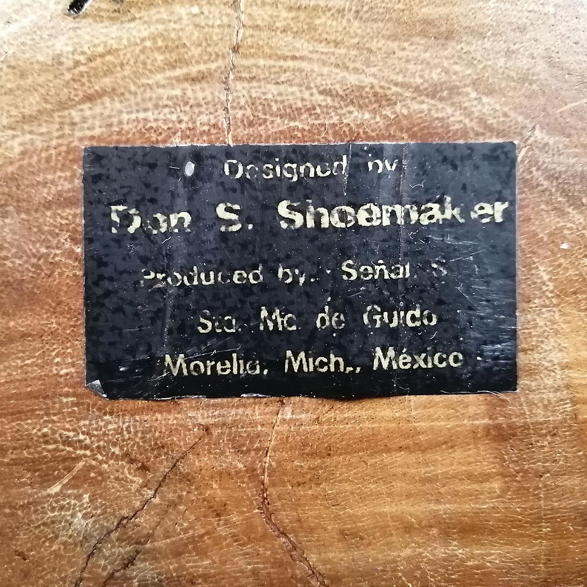 Don S. Shoemaker 1970's Mexican geschnitzt Wood Brutalist Jewel Box (Ende des 20. Jahrhunderts) im Angebot