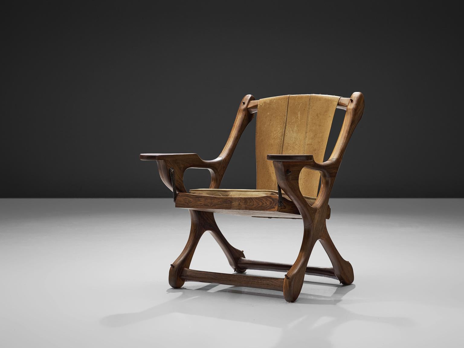 Mid-Century Modern Don S. Shoemaker Armchair for Señal Furniture, Mexico
