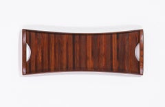 Plateau en bois de rose Don S. Shoemaker pour Seal Furniture