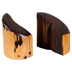 Don S. Shoemaker Sculpted Cocobolo Bookends for Señal Furniture