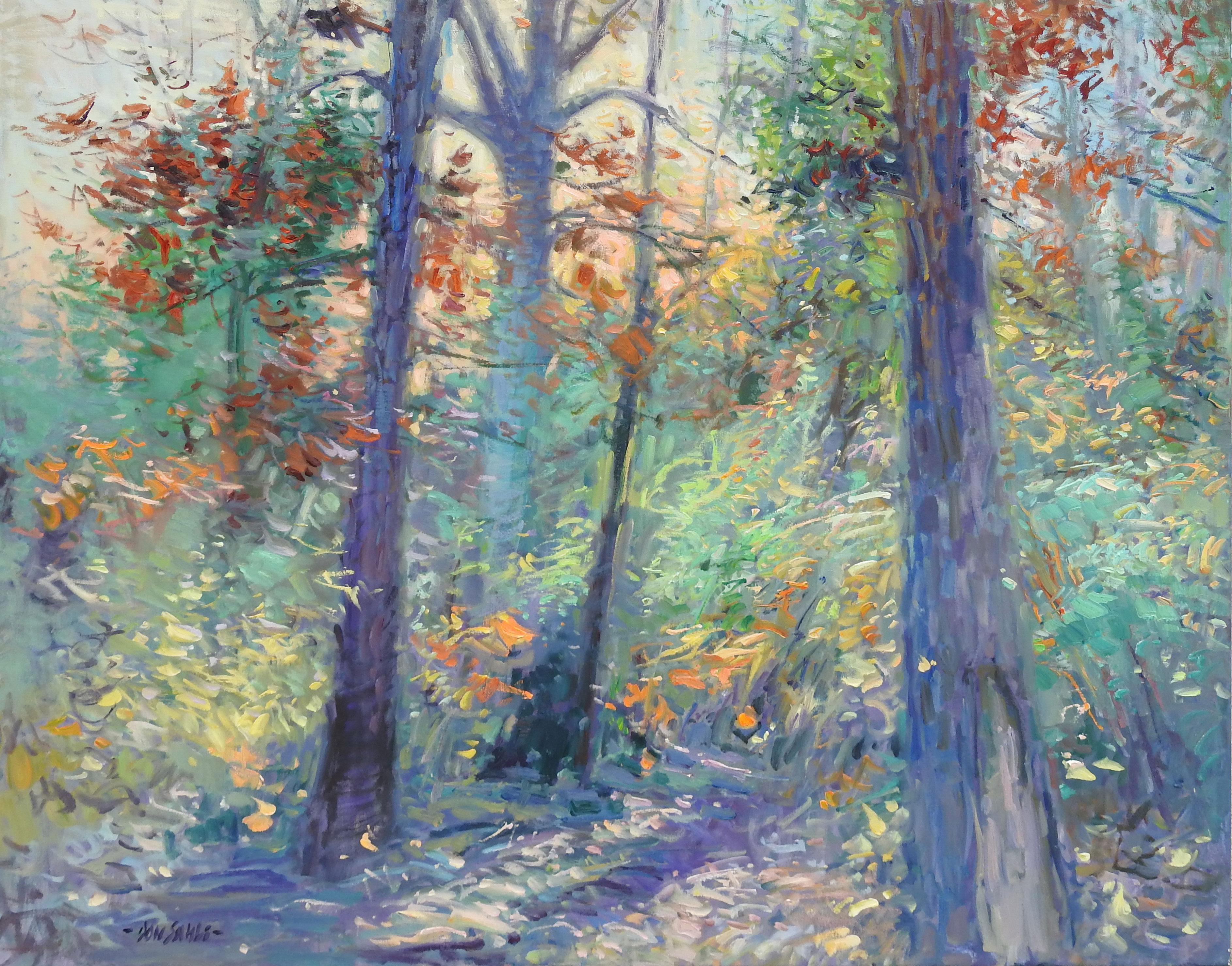 Known for his use of paint; Don Sahli's brush stroke is exciting and carries a positive emotion to the viewer. His work is diverse carrying many labels including plein air, impressionist, colorist, realist, luminous, modern, and contemporary. His