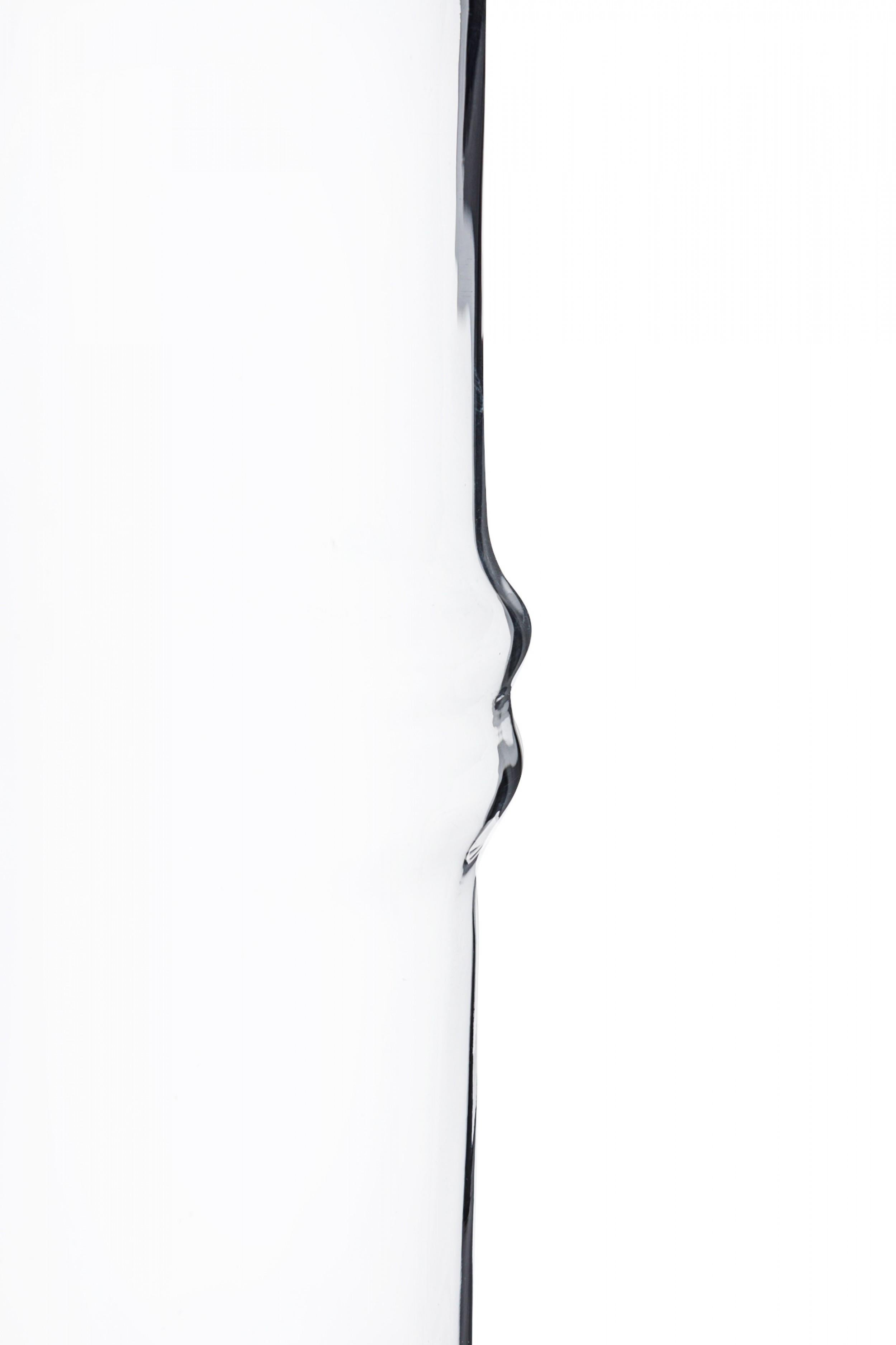 Mid-Century Modern Don Shepard pour Blenko Vase en verre transparent à motif « Bamboo » en vente
