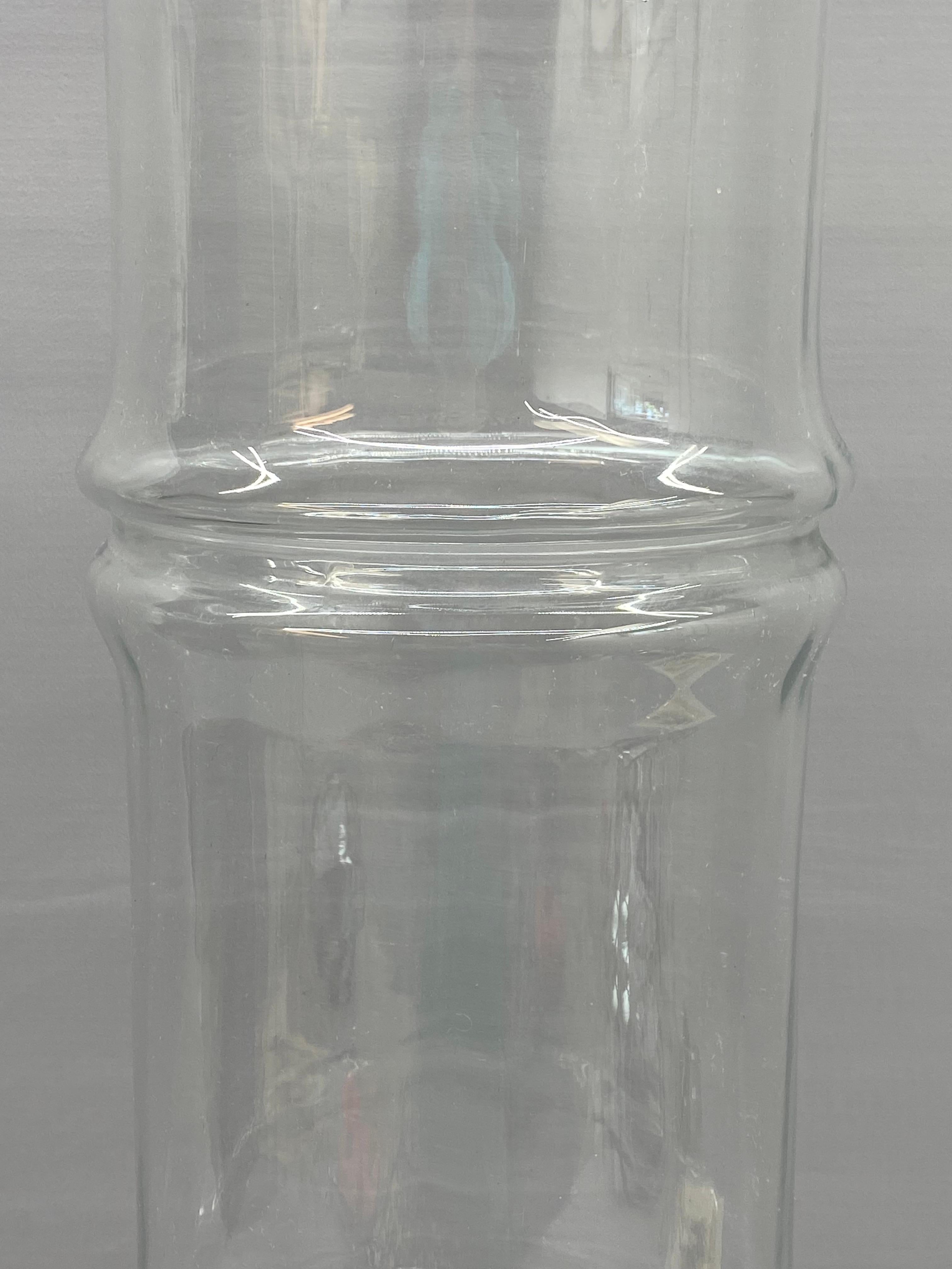 Don Shepherd Blenko Glass #7820 Bamboo Vase In Good Condition For Sale In Garnerville, NY