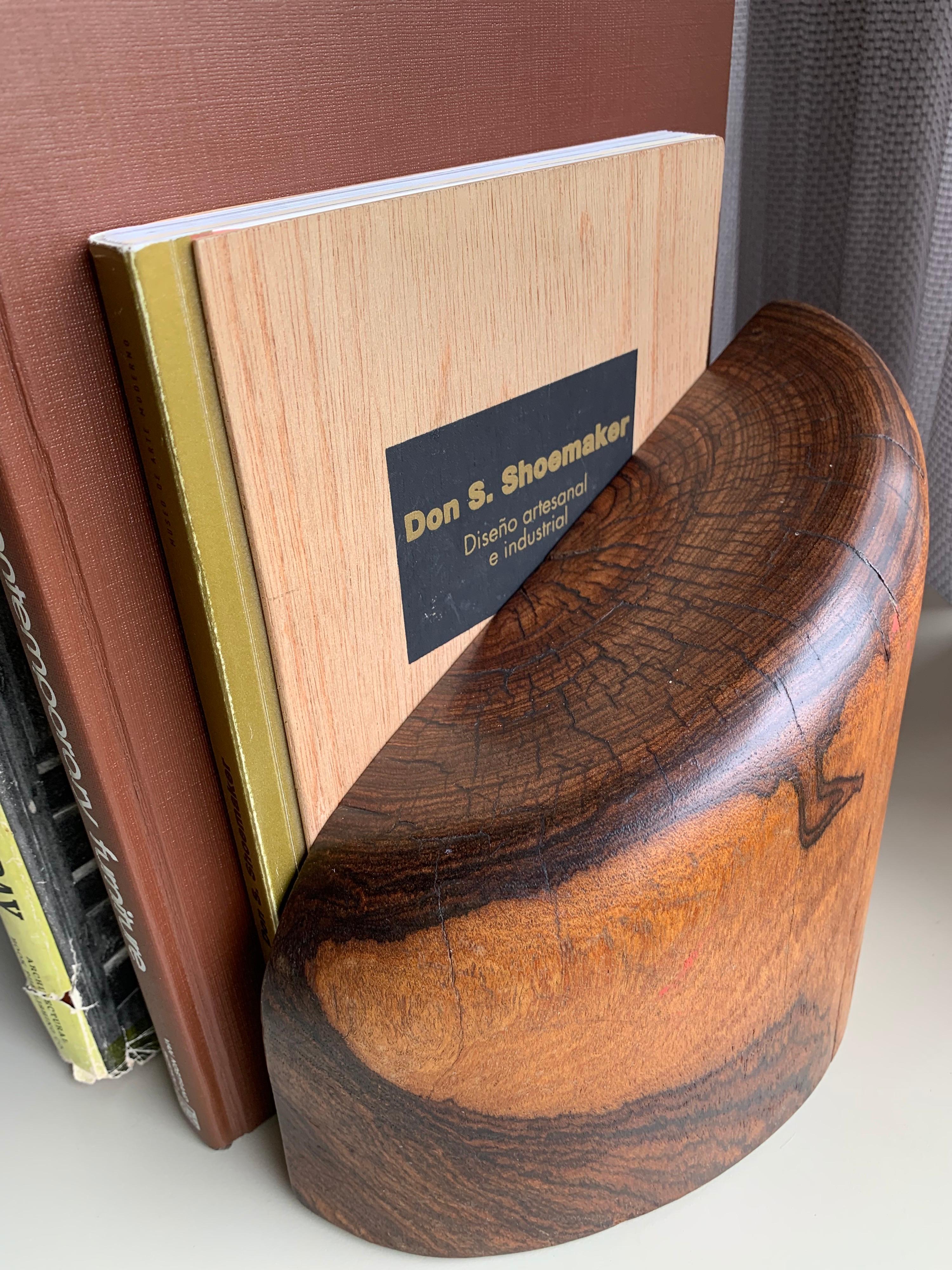 Mid-20th Century Don Shoemaker Bookends for Señal