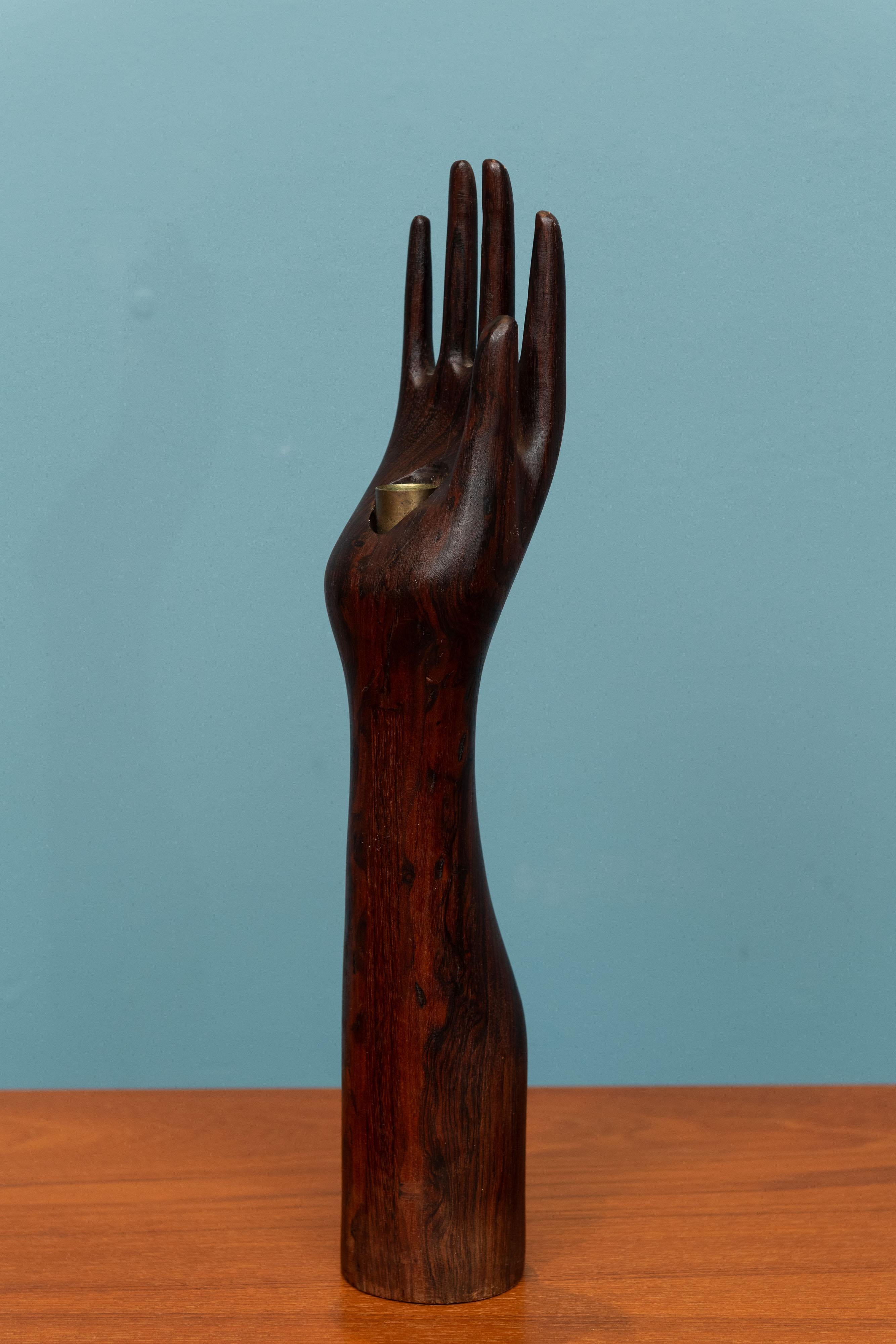 Mexican Don Shoemaker Candlestick for Senal, Mexico For Sale
