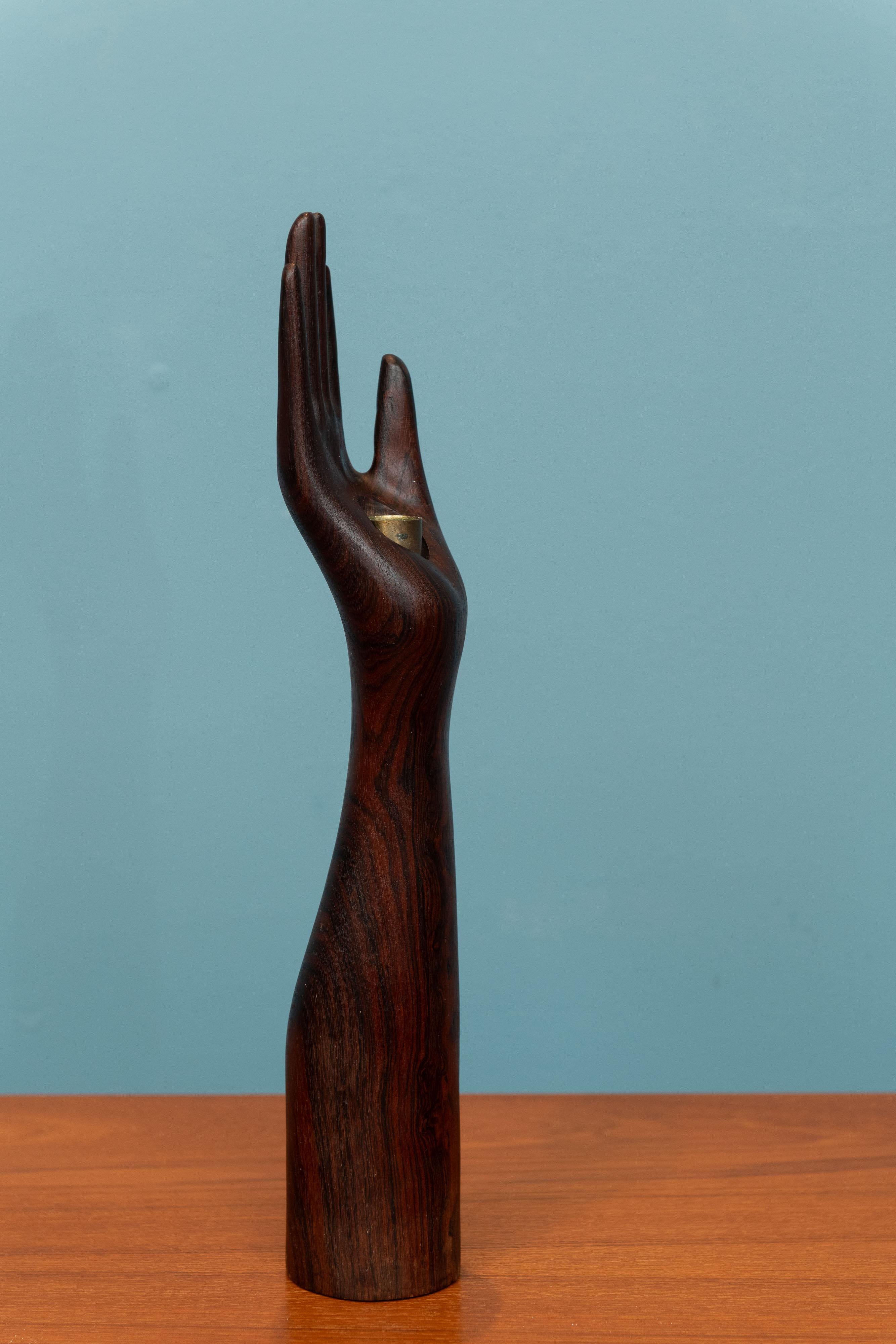 Mid-20th Century Don Shoemaker Candlestick for Senal, Mexico For Sale