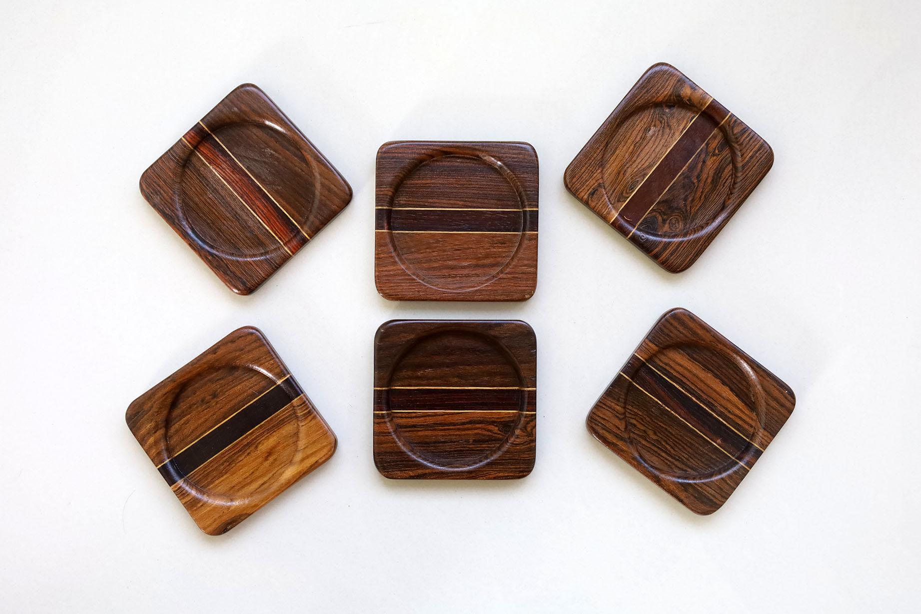 Organic Modern Don Shoemaker Coasters For Sale