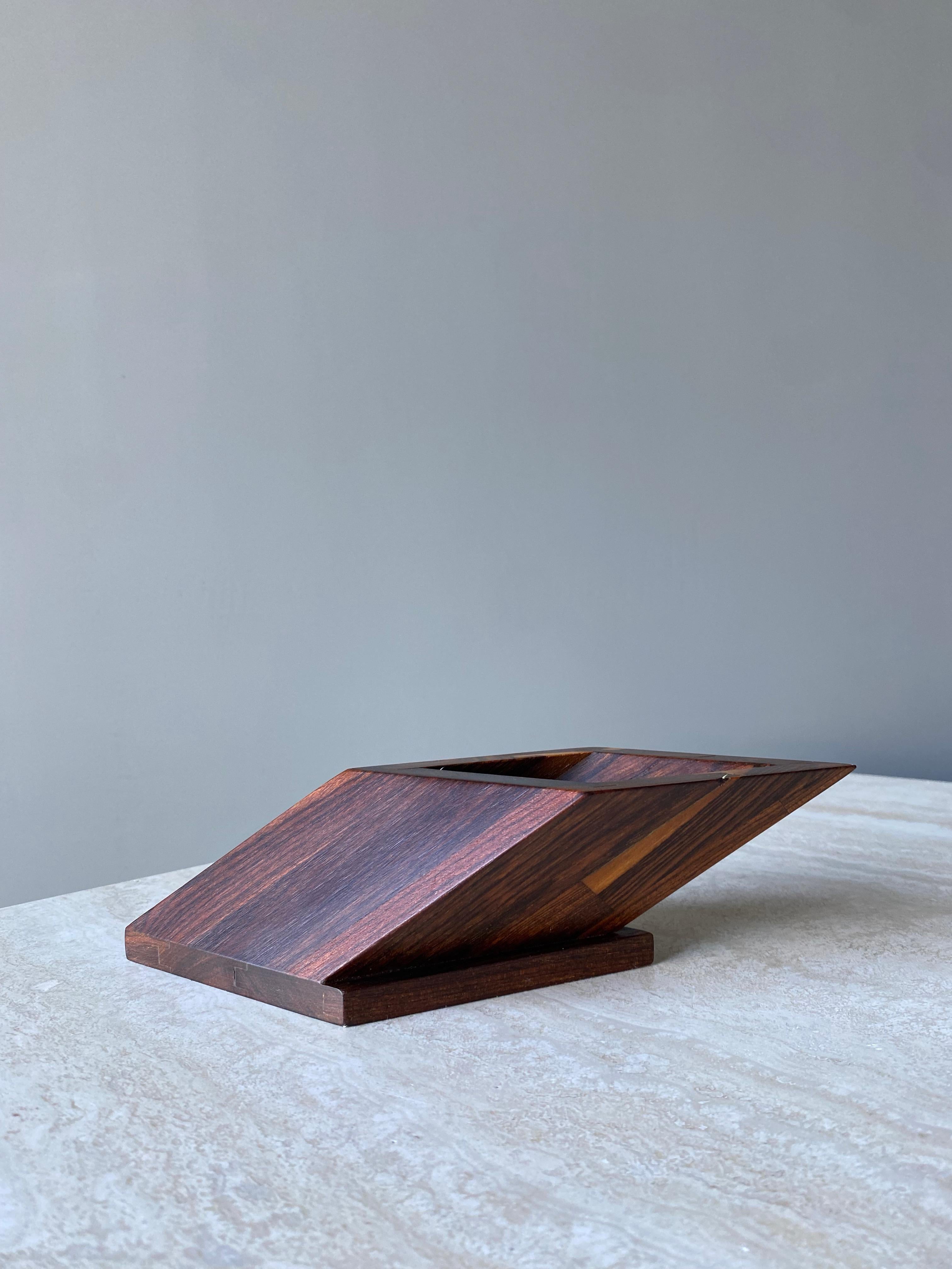 Don Shoemaker Cocobolo Pencil Holder for Señal, Mexico, 1980s For Sale 5