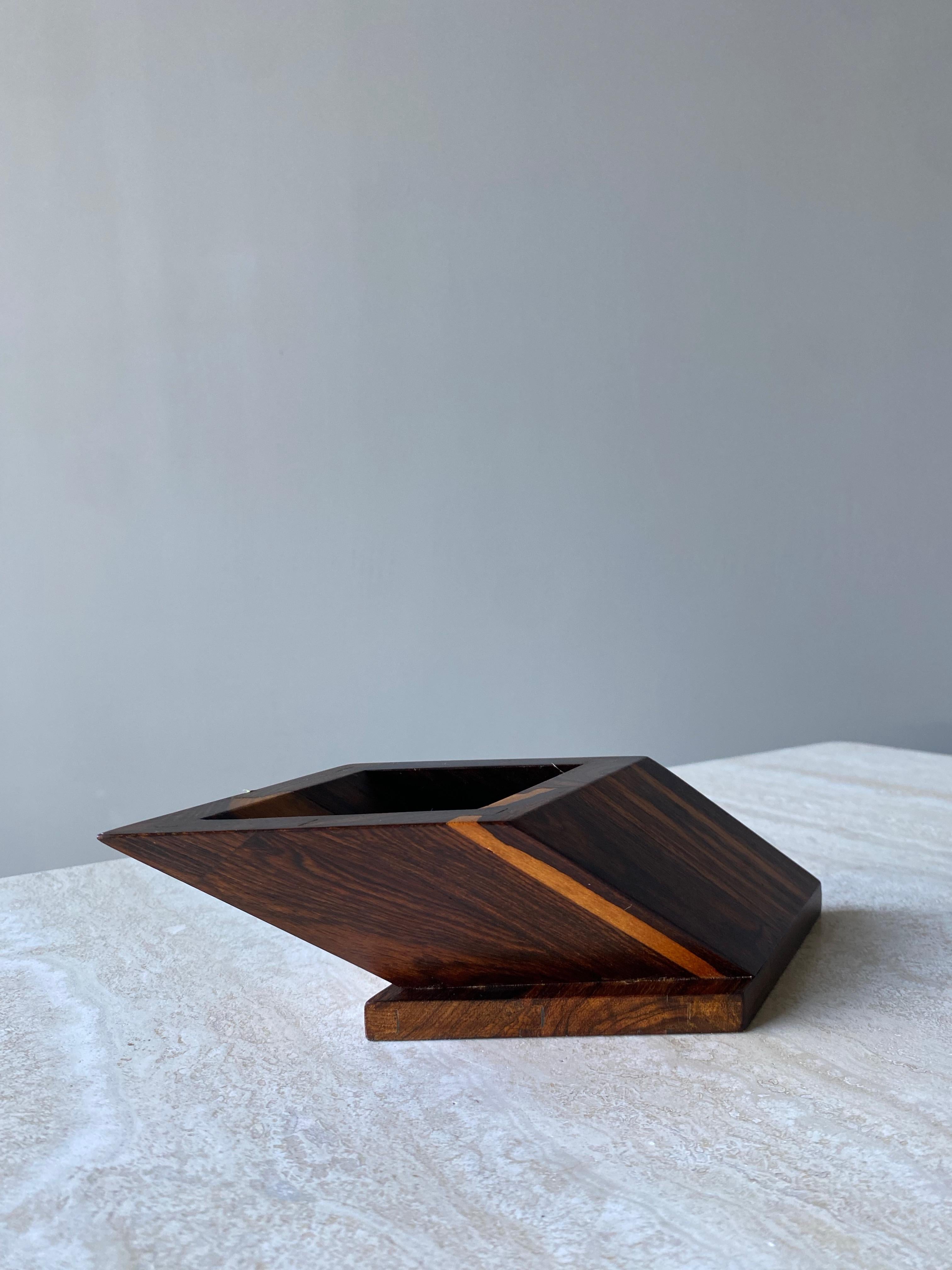 Don Shoemaker Cocobolo Pencil Holder for Señal, Mexico, 1980s For Sale 7