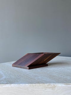 Porte-crayon en cocobolo de Don Shoemaker pour Señal, Mexique, années 1980