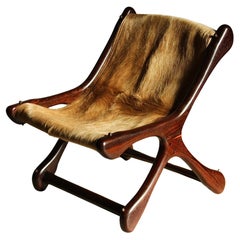 Don Shoemaker Cocobolo "Sloucher" Chair for Señal, 1960s