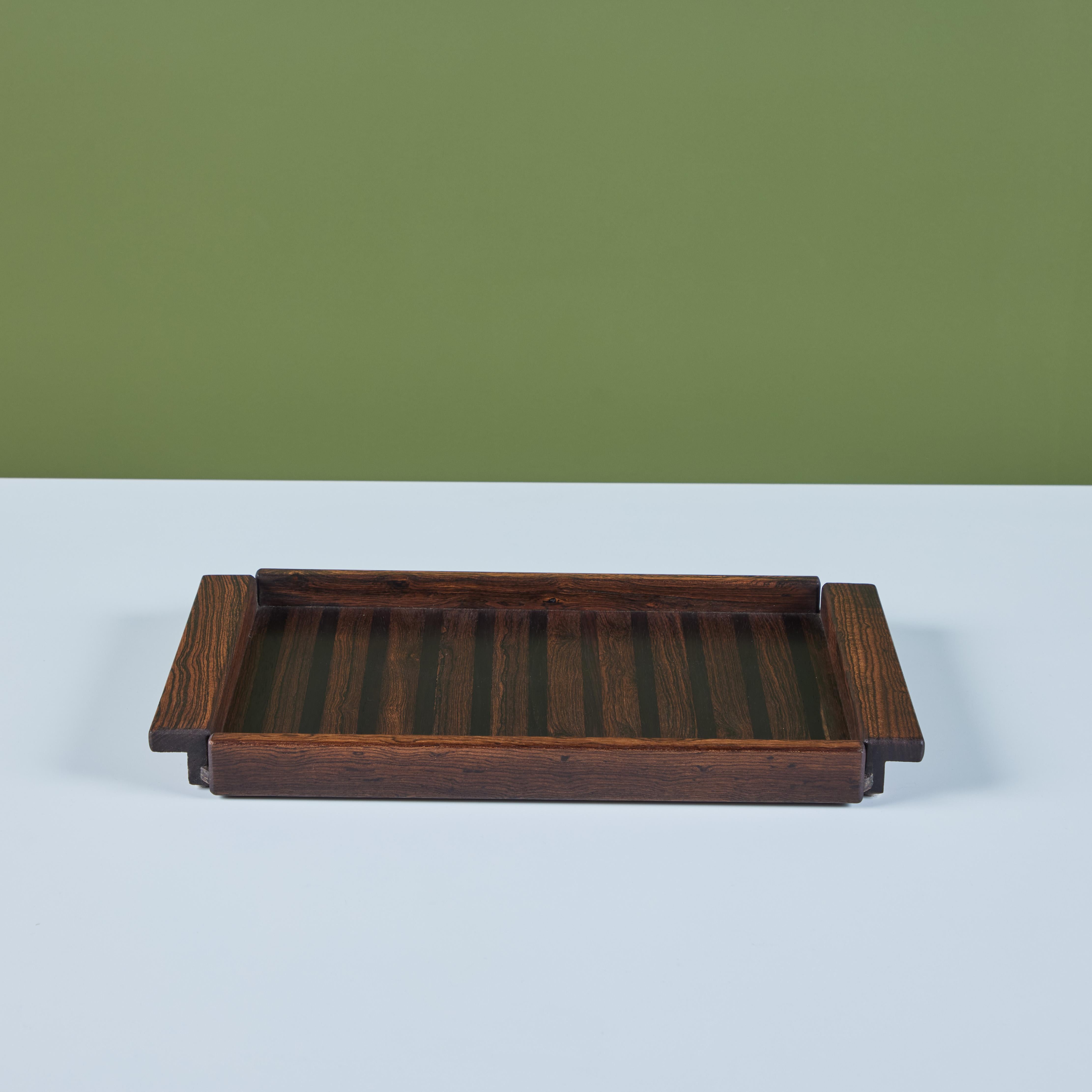 Mid-20th Century Don Shoemaker Cocobolo Tray for Señal