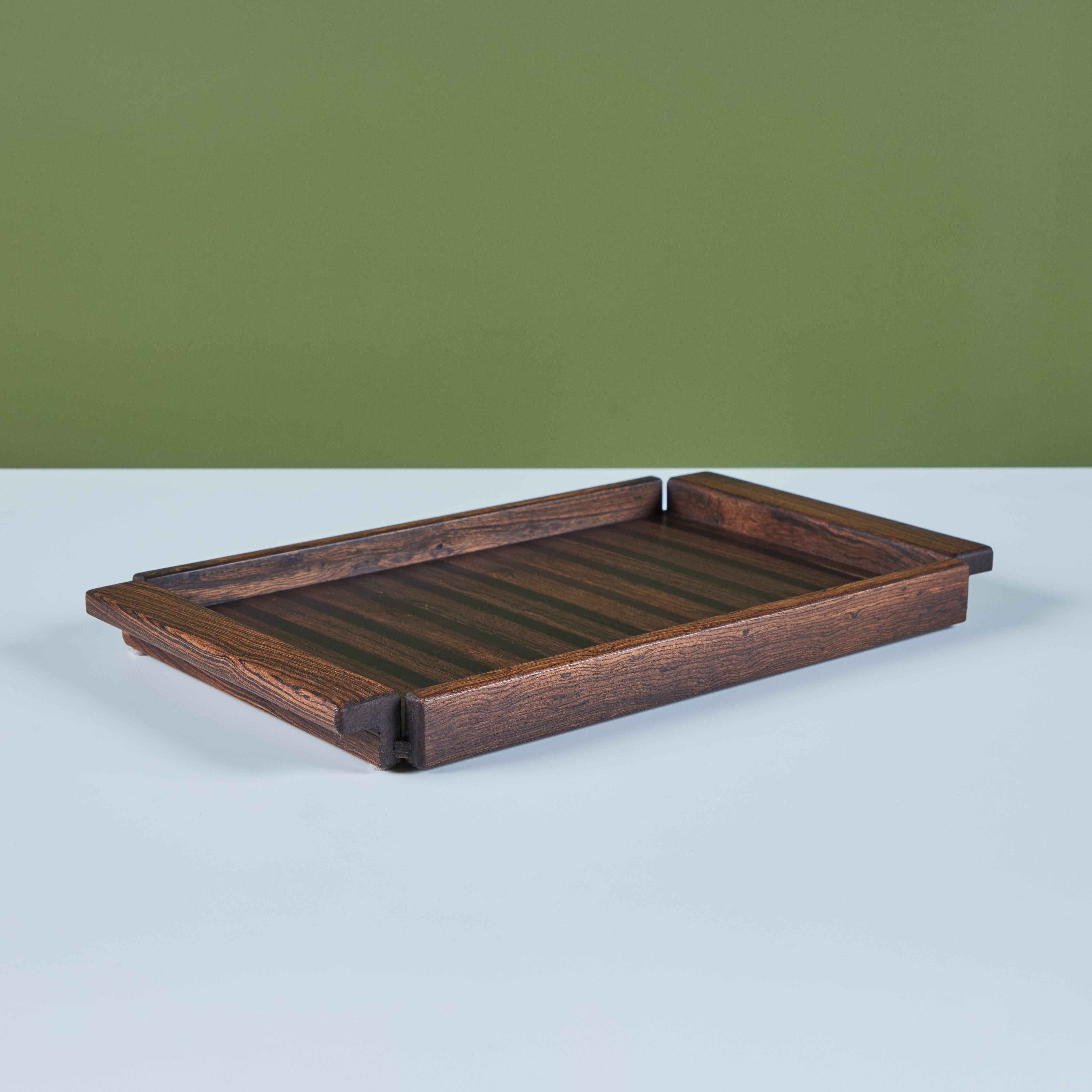 Rosewood Don Shoemaker Cocobolo Tray for Señal