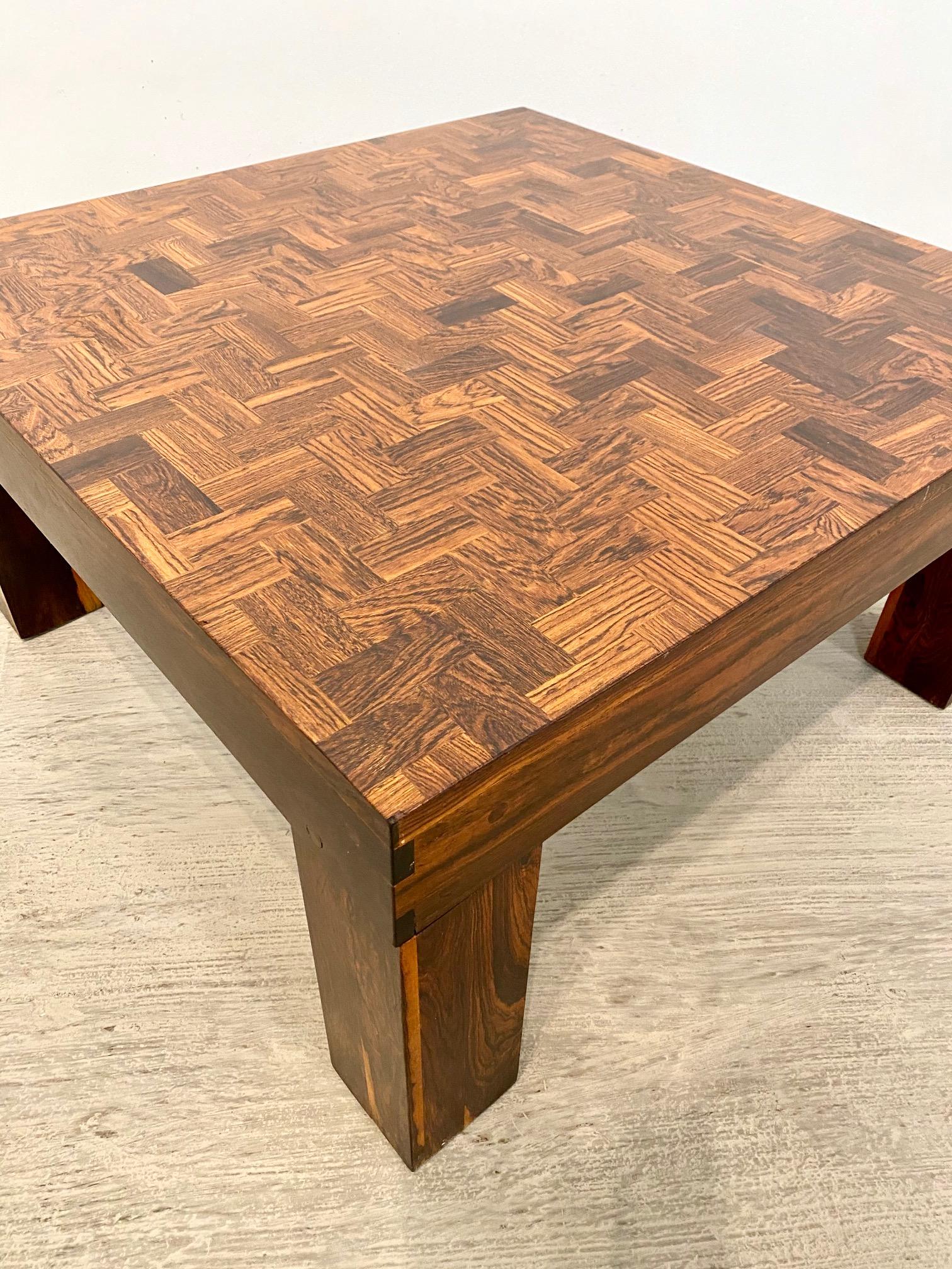 Mid-Century Modern Don Shoemaker Coffee Table For Sale