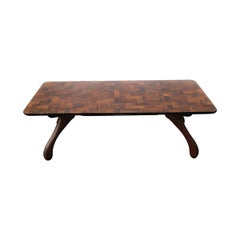 Don Shoemaker 'Cuerno' Rosewood Coffee Table