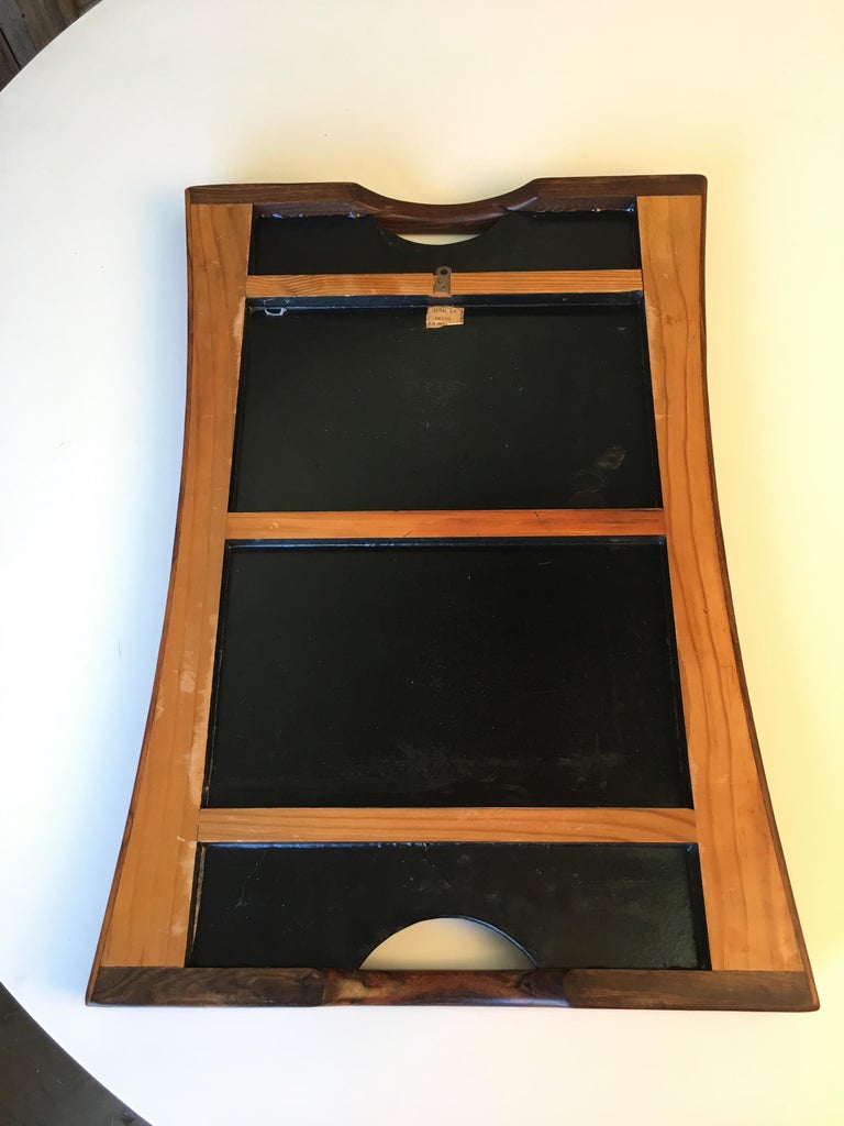 Don Shoemaker Exotic Hardwood Serving Tray at 1stDibs