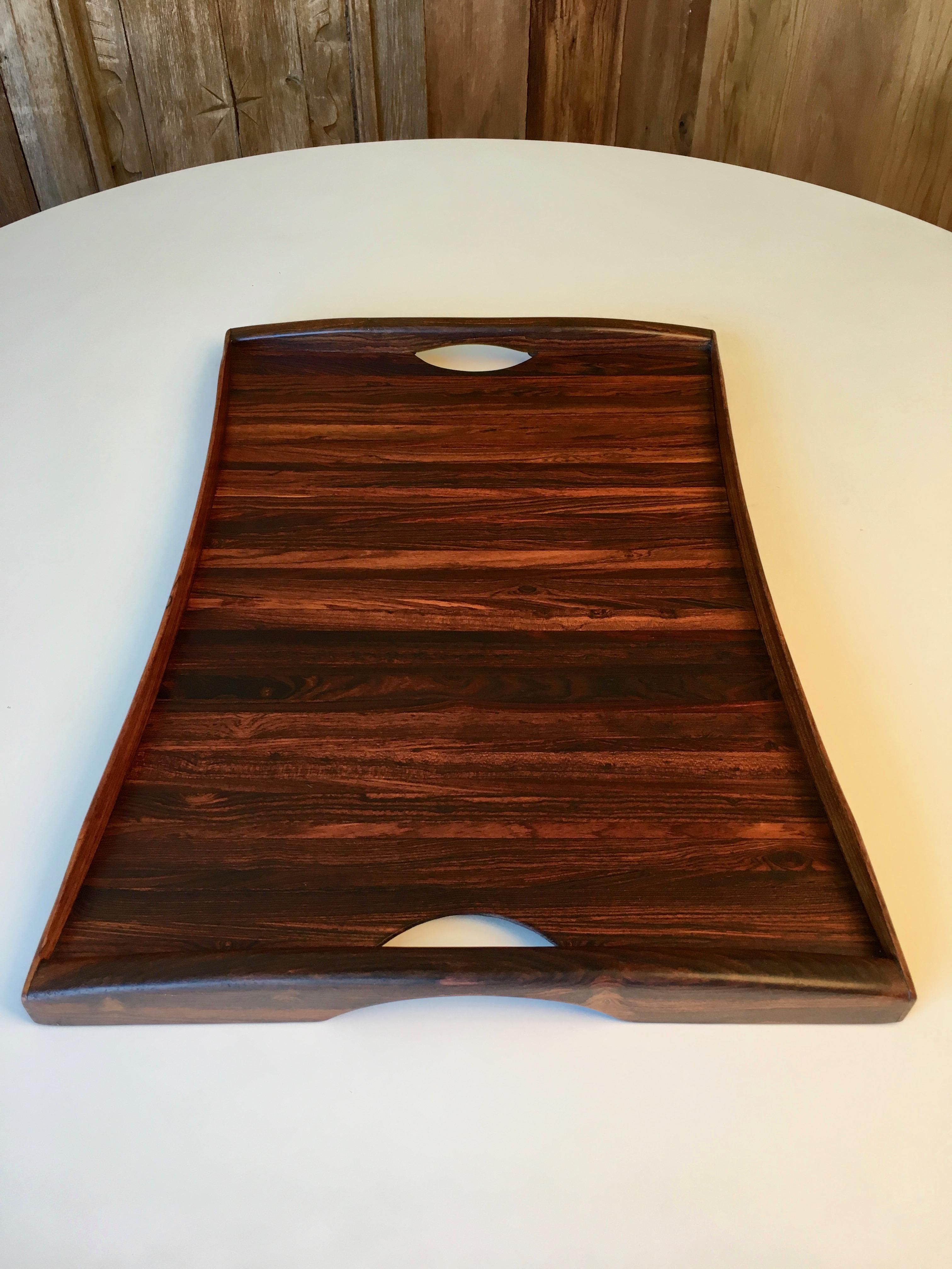 Mexican Don Shoemaker Exotic Hardwood Serving Tray