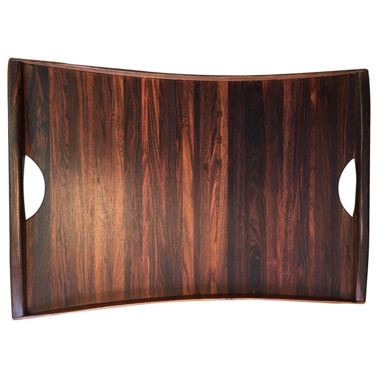 Don Shoemaker Exotic Hardwood Serving Tray at 1stDibs